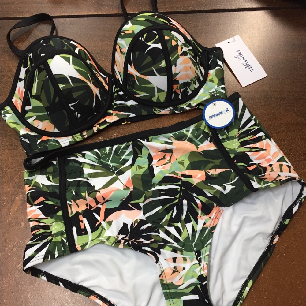 Swimsuits For All Underwire Everglades Bikini ! - Picture 2 of 4